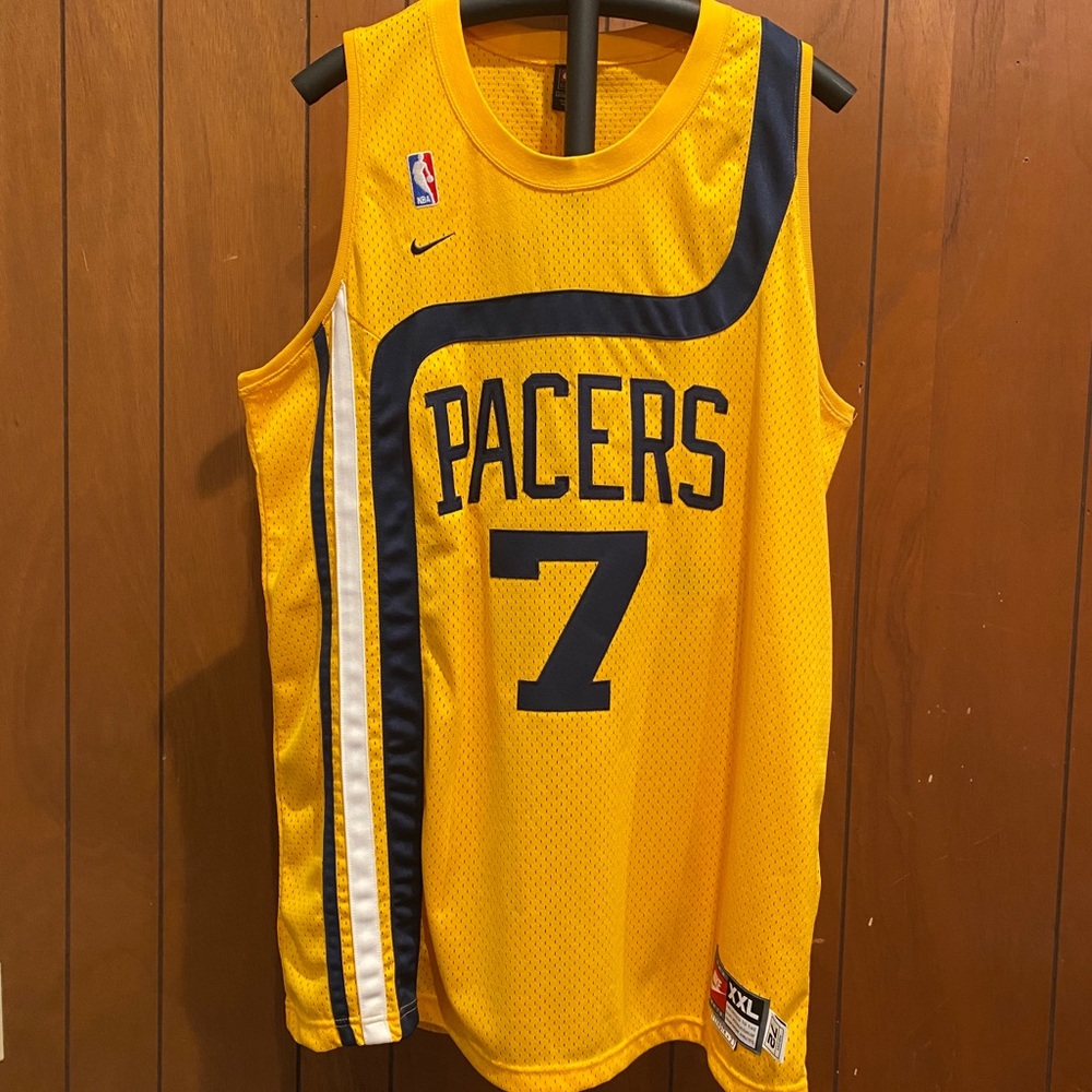 Jermaine O’Neal Indiana Pacers NBA Jersey XXL